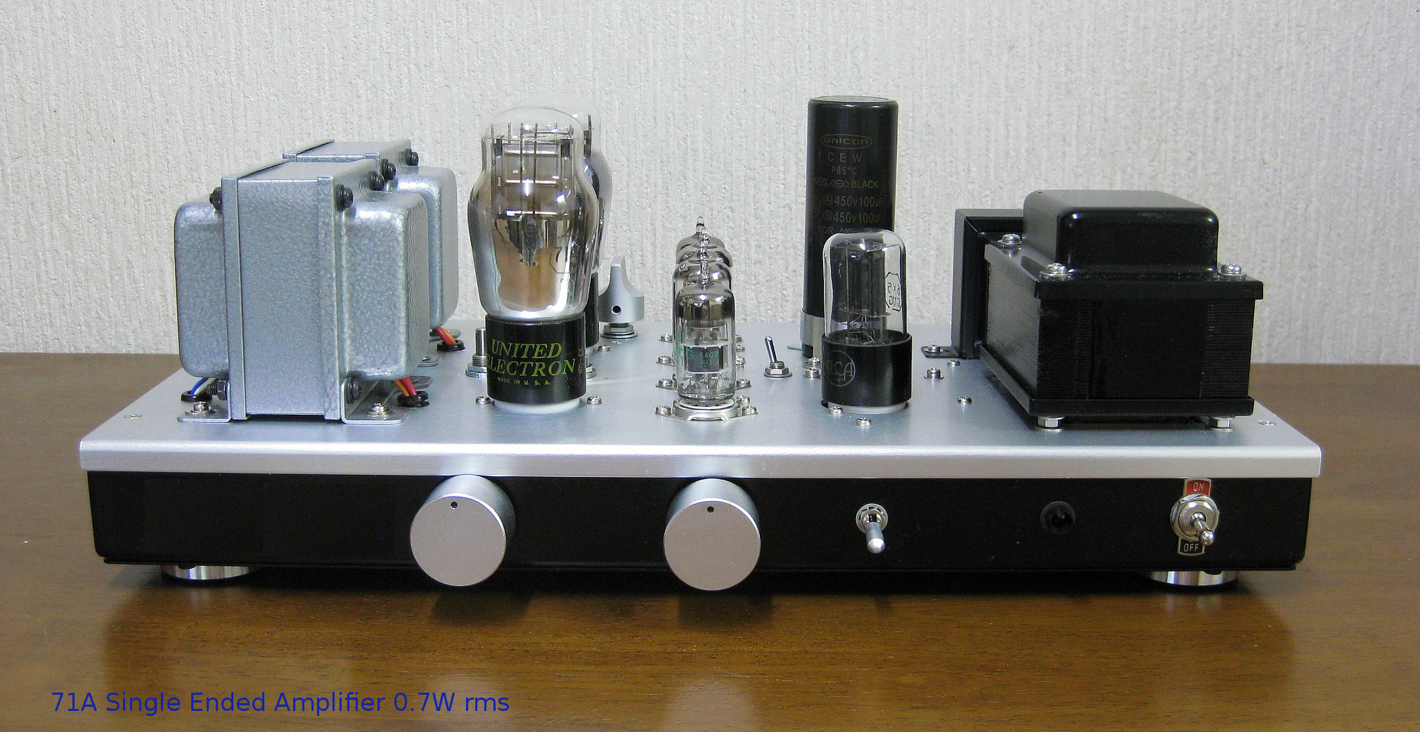 71A /12 Compatible Single ended Amplifier