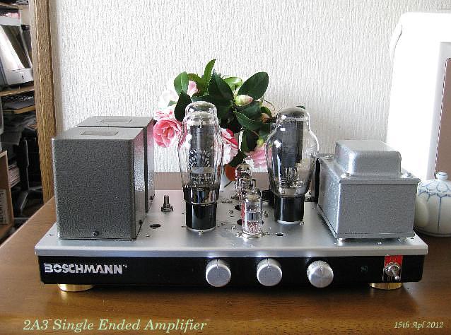 Boschmann 2A3 single ended amplfier