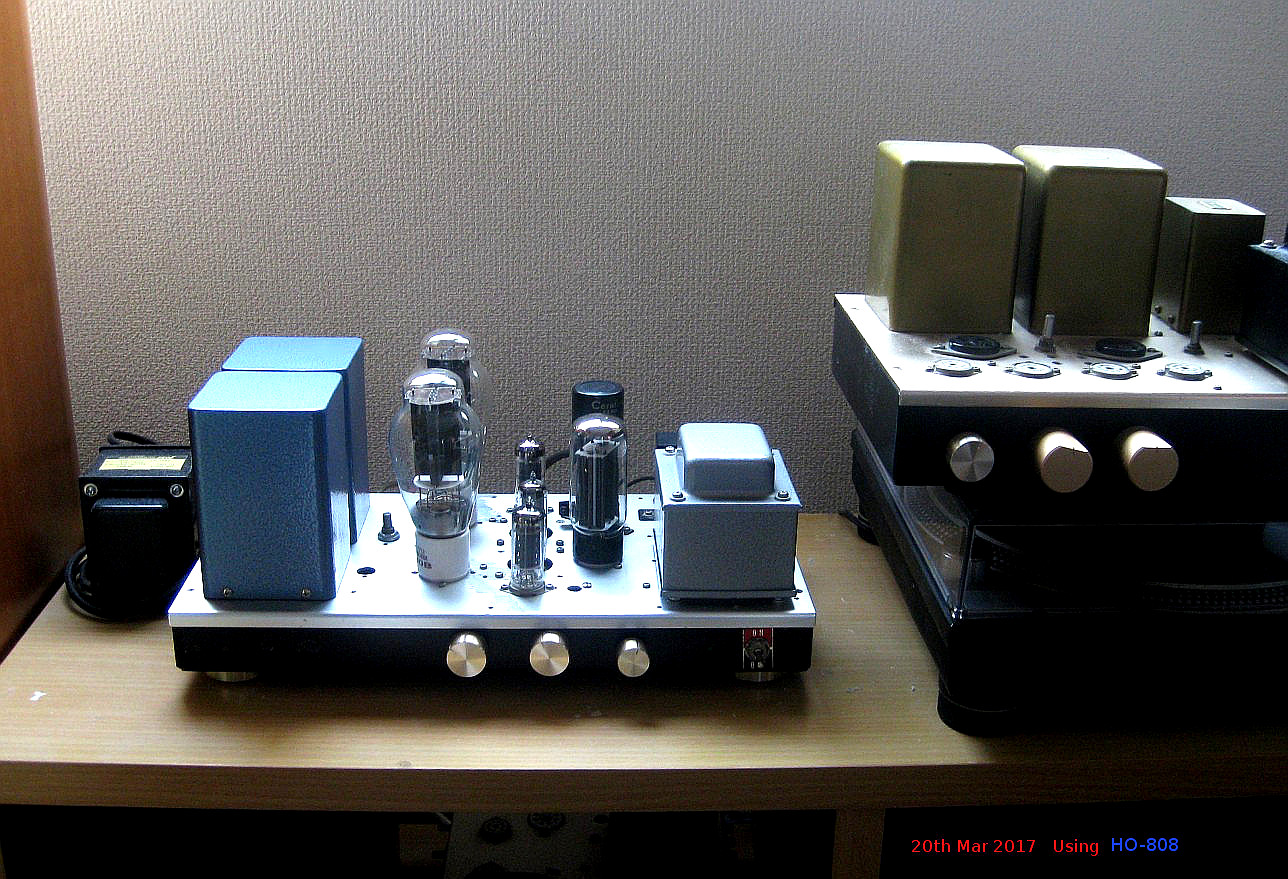 HO-808 Using 300B Single Ended Amplifier