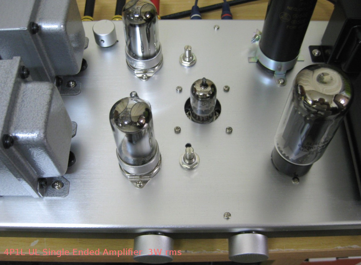4P1L UL Single Ended Amplifier