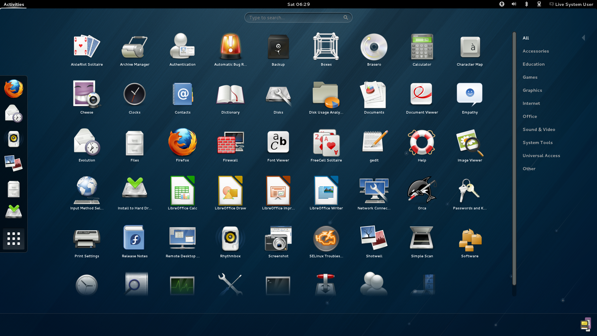 Fedora core 18