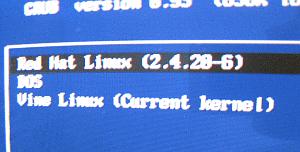 3 boot 画面