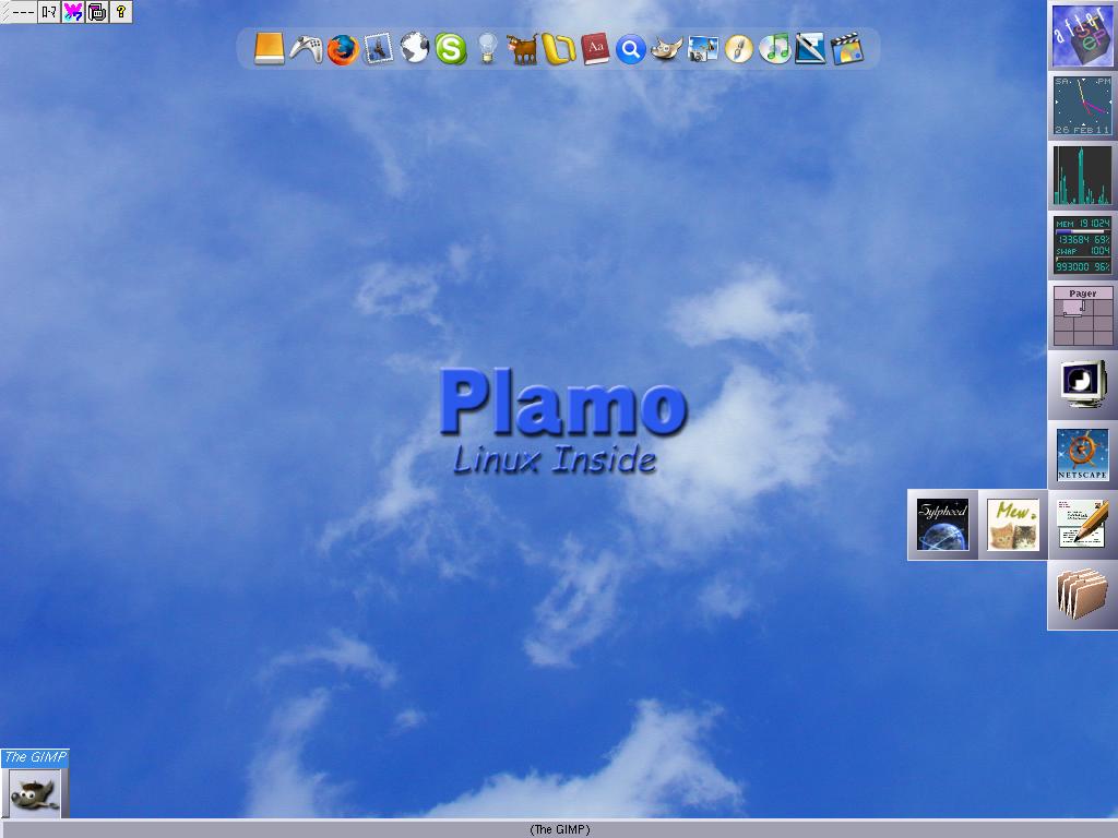 Plamo Linux AfterStep