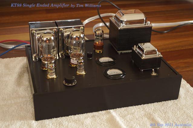KT88 SE first Amplifier
