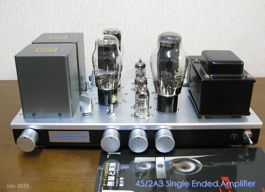 45/2A3 Single Ended Amplifier