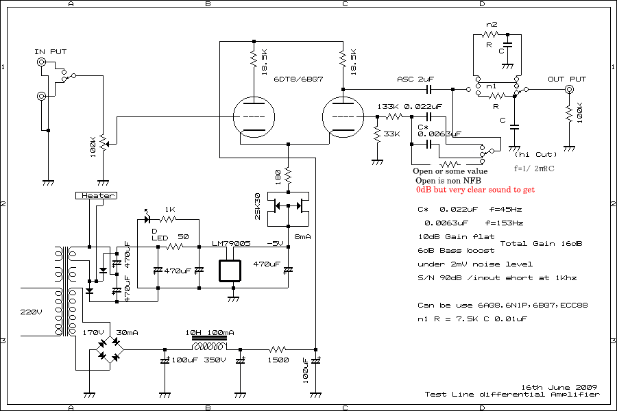 No2 6DT8 line amp