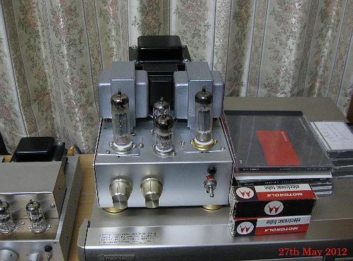 EL86 single ended amplifier with UL
