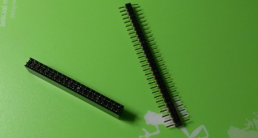 Headder and pins
