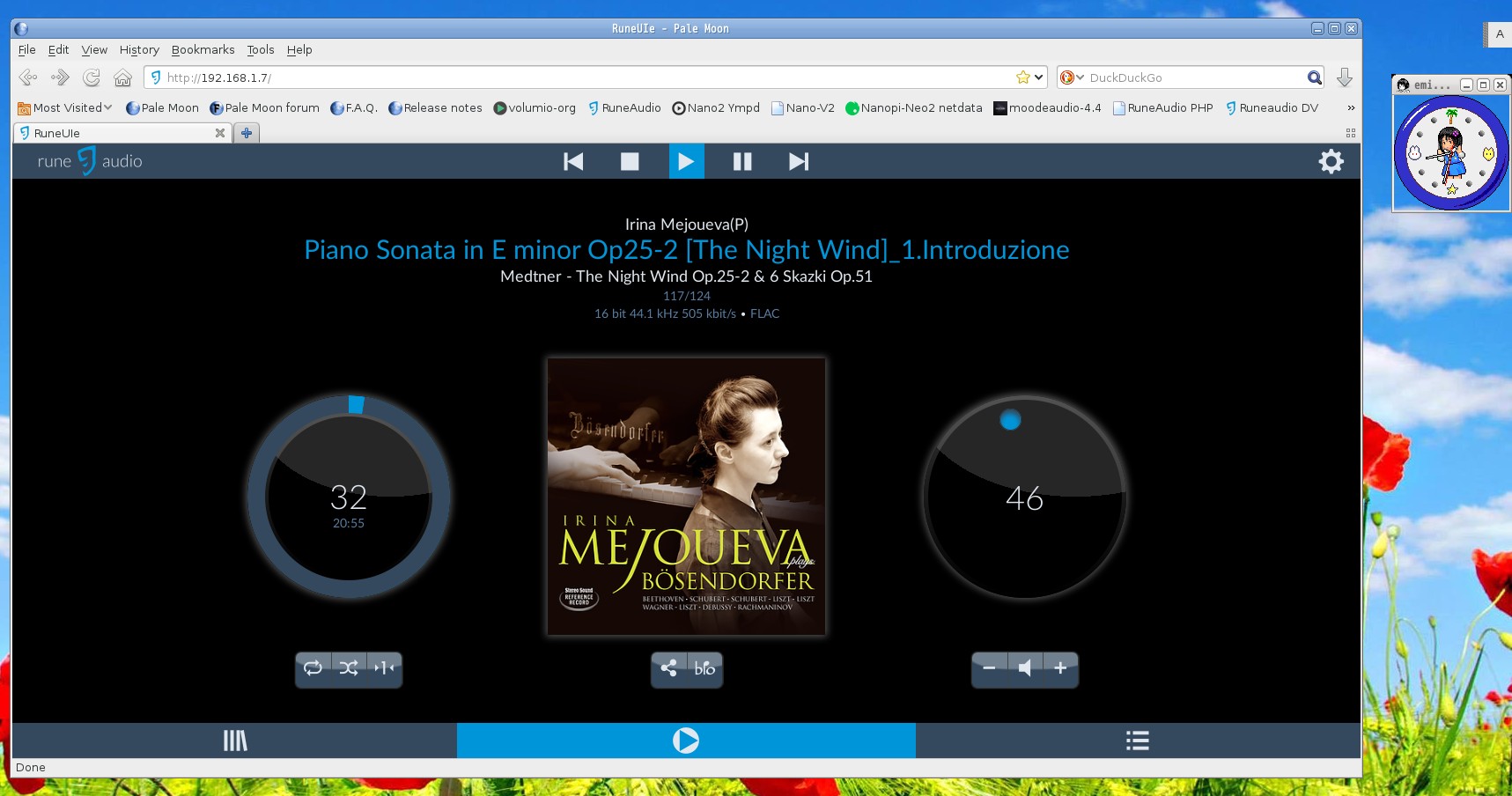 play music