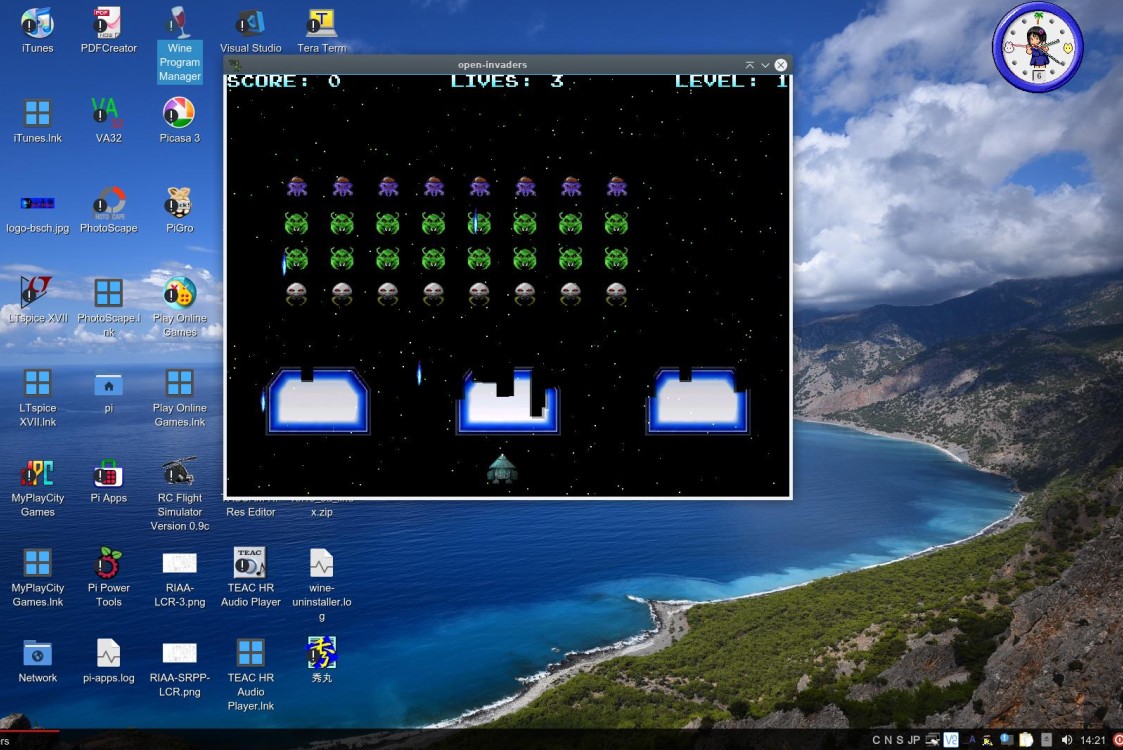 invader clone